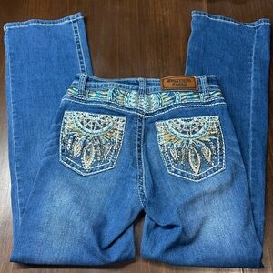 Women's Blue Boot Cut Jeans